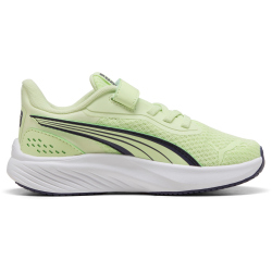 PUMA Pounce Lite AC+ Laufschuhe mit Klettverschluss Kinder 12 - apple spritz/deep plum/puma white 29