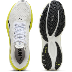 PUMA Velocity Nitro 4 Laufschuhe Herren 15 - PUMA white/lux lime 40.5