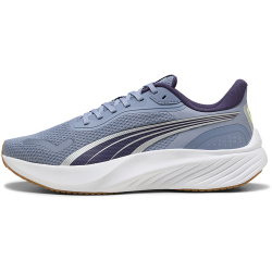 PUMA Pounce Lite Laufschuhe 41 - gray sky/deep plum/apple spritz 38
