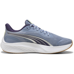 PUMA Pounce Lite Laufschuhe 41 - gray sky/deep plum/apple spritz 38
