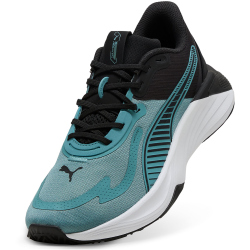 PUMA PWR Hybrid Trainingsschuhe 24 - baltic sea blue/lux lime/puma black 36