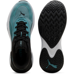 PUMA PWR Hybrid Trainingsschuhe 24 - baltic sea blue/lux lime/puma black 44.5