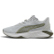 PUMA PWR Hybrid Trainingsschuhe 23 - cool light gray/feather gray/loden green/apple spritz 36