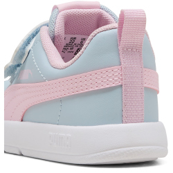 PUMA Courtflex V3 Baby-Sneaker mit Klettverschluss 18 - lucite/pearl pink 22