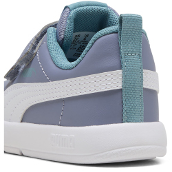 PUMA Courtflex V3 Baby-Sneaker mit Klettverschluss 17 -...