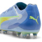 PUMA King 20 Ultimate Light Up FG/AG Fußballschuhe Damen 01 - fizzy light/icy blue/intense lavender 39