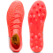 PUMA Future 9 Match Fusion MG Fußballschuhe 01 - glowing red/puma white/puma black/puma silver 39