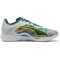 PUMA Accelerate Nitro SQD 4 Berlin Handballschuhe 01 - silver mist/yellow alert/gray skies 40