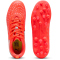 PUMA Future 9 Play MG Fußballschuhe Kinder 01 - glowing red/puma white/puma black/puma silver 28