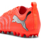 PUMA Future 9 Play MG Fußballschuhe Kinder 01 - glowing red/puma white/puma black/puma silver 28