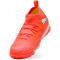 PUMA Future 9 Match Mid TT+ Multinocken-Fußballschuhe Kinder 01 - glowing red/puma white/puma black/puma silver 33