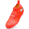 PUMA Future 9 Match MG Fußballschuhe Kinder 01 - glowing red/puma white/puma black/puma silver 28
