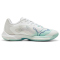 PUMA Vantage Nitro W+ Game On Handballschuhe Damen 02 - PUMA white/baltic sea blue/fresh water 35.5