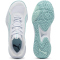 PUMA Accelerate Pro 4 W+ Game On Handballschuhe Damen 02 - PUMA white/baltic sea blue/fresh water 35.5