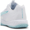 PUMA Accelerate Pro 4 W+ Game On Handballschuhe Damen 02 - PUMA white/baltic sea blue/fresh water 35.5