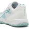 PUMA Accelerate Turbo 4 W+ Game On Handballschuhe Damen 02 - PUMA white/baltic sea blue/fresh water 35.5