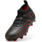 PUMA Future 9 Match FG/AG Fußballschuhe Kinder 02 - PUMA black/glowing red/strong gray 36