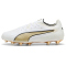 PUMA King 20 Ultimate FG/AG Fußballschuhe 04 - PUMA white/metallic gold/PUMA black 47