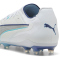 PUMA King 20 Ultimate FG/AG Fußballschuhe 03 - silver mist/blue jewel/vibrant blue 35.5