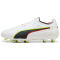 PUMA King 20 Ultimate FG/AG Fußballschuhe 01 - PUMA white/glowing red/yellow alert 38.5