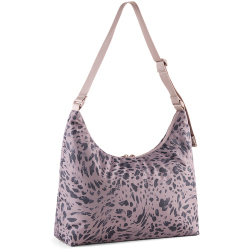 PUMA Pop Slouchy Hobo Tasche Damen 08 - sandstone/animal aop
