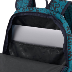 PUMA Academy Print Rucksack 23 - emerald ice/mid 90s aop