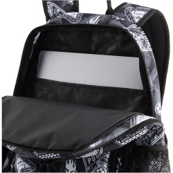 PUMA Academy Print Rucksack 17 - PUMA black/football aop