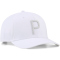 PUMA Heritage P Tech Cap Herren 18 - white glow/platino gray