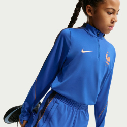 NIKE Frankreich Strike Dri-FIT langarm Trainingsshirt Kinder