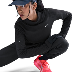NIKE Swift Therma-FIT Turtle Neck langarm Laufshirt Damen