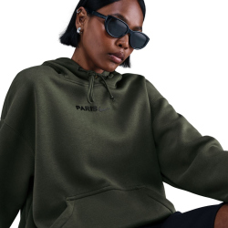NIKE Paris Saint-Germain Phoenix Fleece Oversize Hoodie Damen
