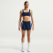 NIKE One Light-Support Sport-BH Damen 411 - midnight navy/aluminum/white XS