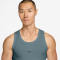 NIKE Athletic Club Dri-FIT Ribbed Fitness Tanktop Herren 382 - mineral slate/black M