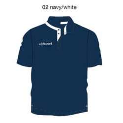 uhlsport Essential Prime Poloshirt marine/weiss 4XL