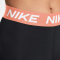 NIKE Pro Mid-Waist kurze Leggings Damen 013 - black/crimson bliss/white XXS