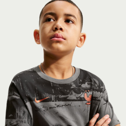 NIKE Frankreich All Over Print T-Shirt Kinder 068 - iron...