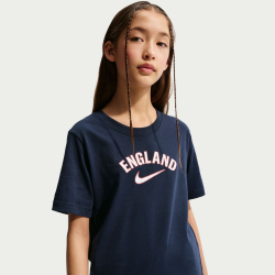 NIKE England Wordmark T-Shirt Kinder 451 - obsidian M...