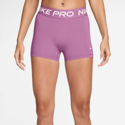 NIKE Pro Mid-Waist kurze Leggings Damen 503 - lt magenta/white XXS