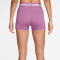 NIKE Pro Mid-Waist kurze Leggings Damen 503 - lt magenta/white XXS