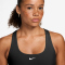 NIKE Pro Light-Support Sport-BH Damen 010 - black/white XS