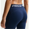 NIKE Pro Mid-Waist Leggings Damen 410 - midnight navy/white S