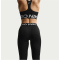 NIKE Pro Mid-Waist Leggings Damen 010 - black/white XXS