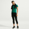 NIKE Pro Mid-Waist 3/4-Leggings Damen 010 - black/white XXS