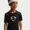 NIKE Academy+ Dri-FIT Fußball Trainingsshirt Kinder 010 - black/white/white XS (122-128 cm)