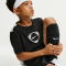 NIKE Academy+ Dri-FIT Fußball Trainingsshirt Kinder 010 - black/white/white XS (122-128 cm)