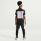 NIKE Academy+ Dri-FIT Fußball Trainingsshirt Kinder 010 - black/white/white XS (122-128 cm)