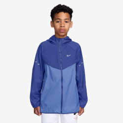 NIKE Stride UV-Repel Trainingsjacke Kinder 430 - lapis/royal pulse/reflective silv L (147-158 cm)