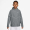 NIKE Miler UV-Repel Trainingsjacke Kinder 084 - smoke grey/reflective silv XS (122-128 cm)