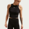 NIKE One High-Waist kurze Leggings Damen 010 - black/white XS