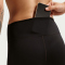 NIKE One High-Waist kurze Leggings Damen 010 - black/white XS